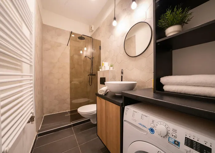 Park Corner Loft Bold Design Ac Comfort * Budapeste